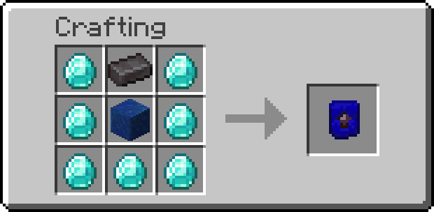 Blackscose upgrade smithing template's recipe