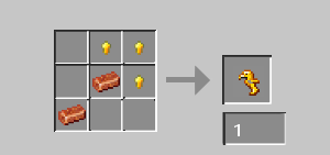 2 copper ingots, 3 gold nuggets