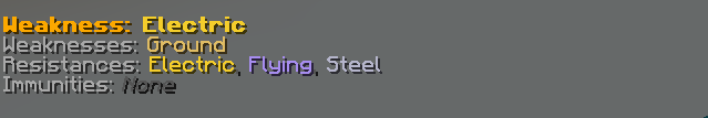 /weakness electric
