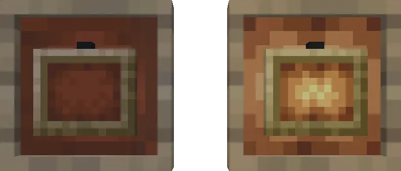 The itemframes ingame