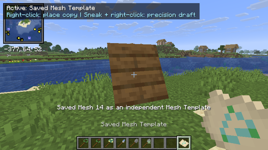 Saved Mesh Template