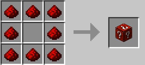 Redstone Lucky Block