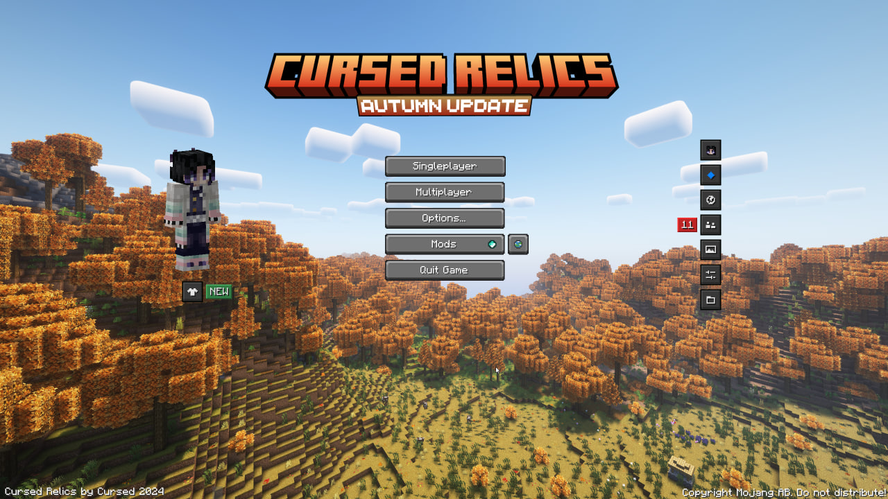 main menu