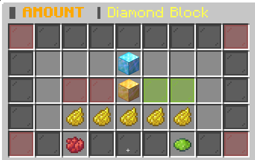 Item Amount Tab