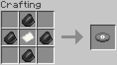 Crafting Recipe (Blank Music Disc)
