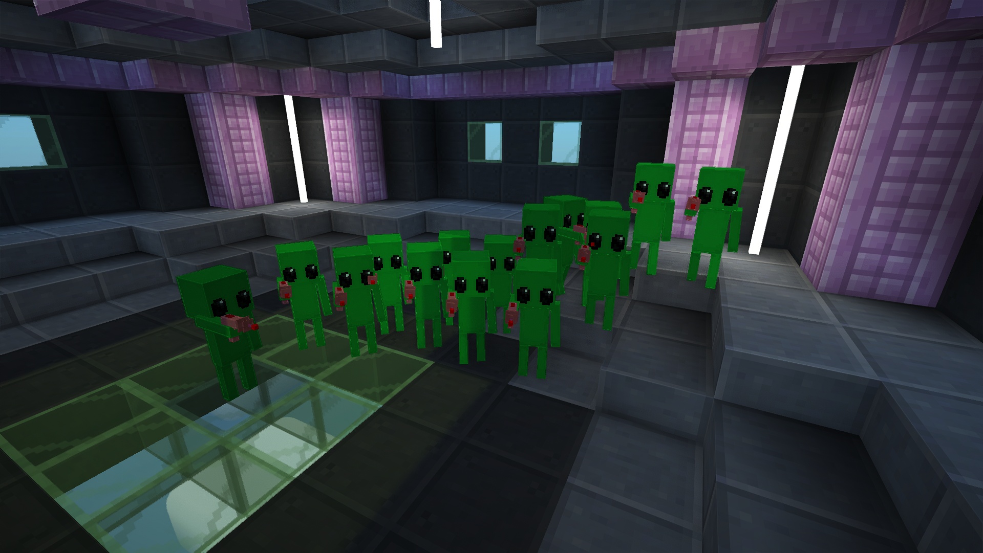 The Aliens, ready to retaliate.