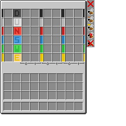 The Bee Sorter gui retextured