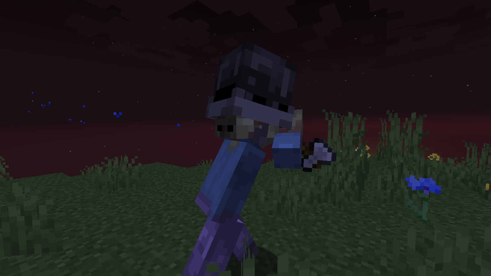 Buckethead going in for the hit