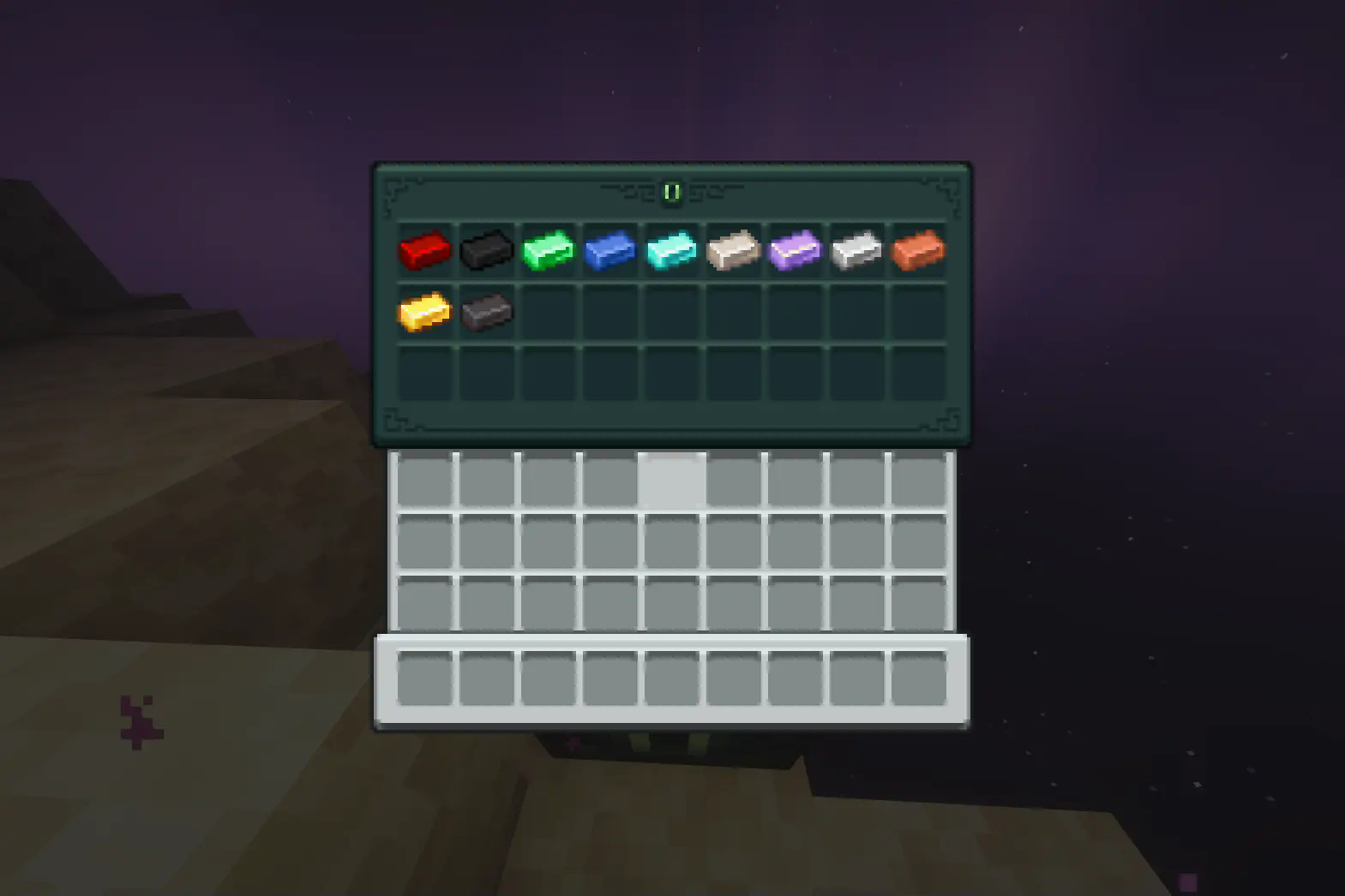 No glowing, including Coal and Redstone