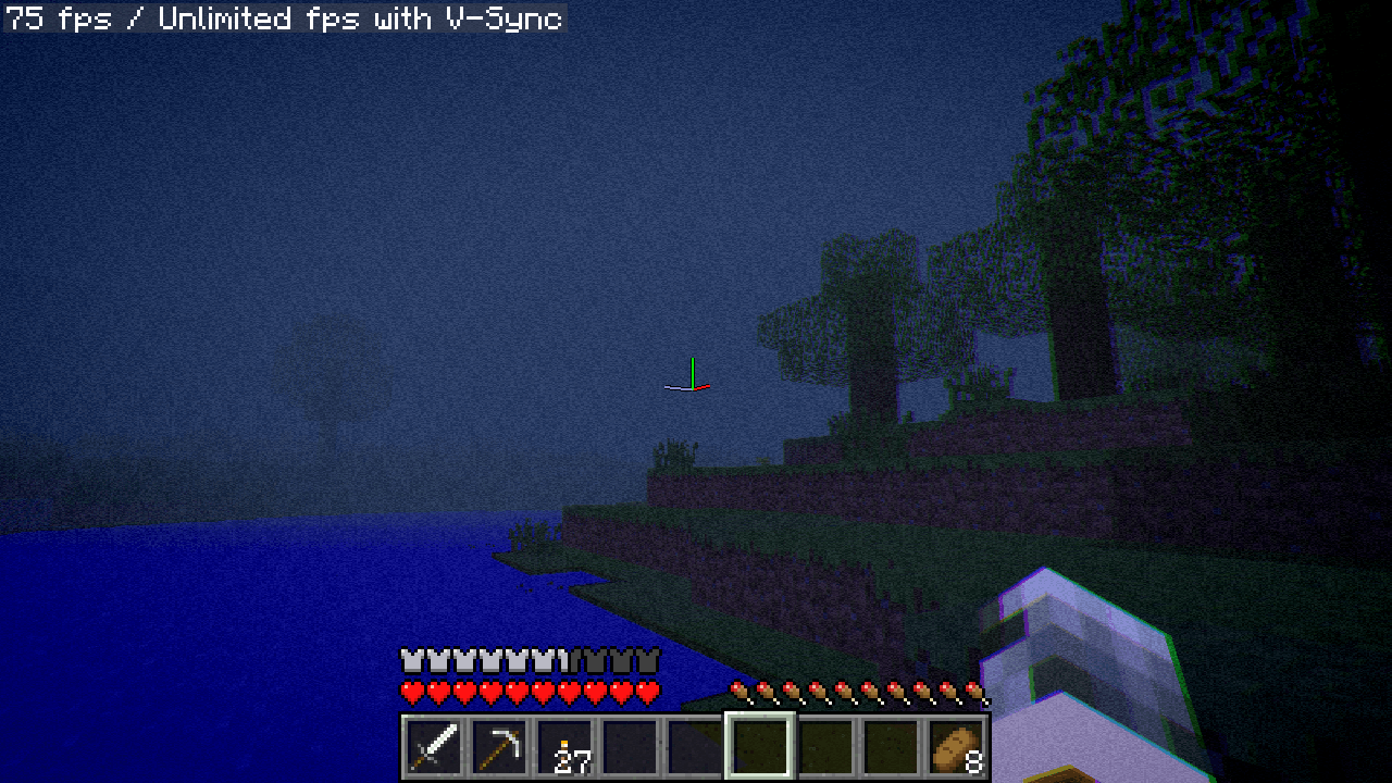 Player checks the F3 menu but it only displays their fps.