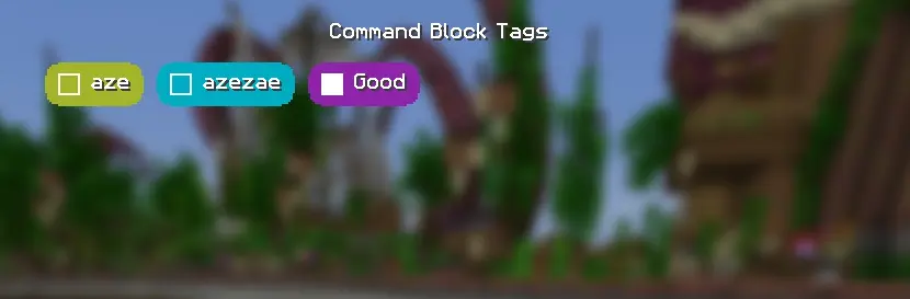Tags editor screeshot