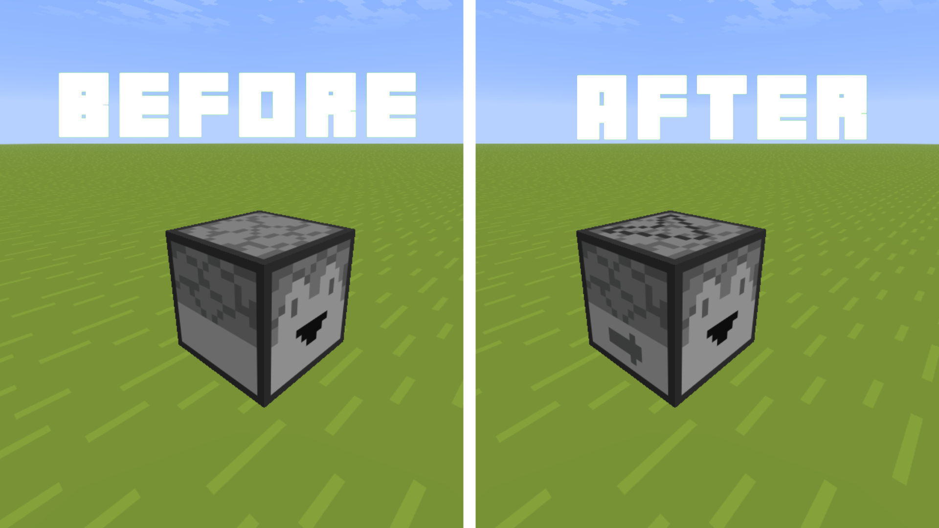 Before and after for Dropper