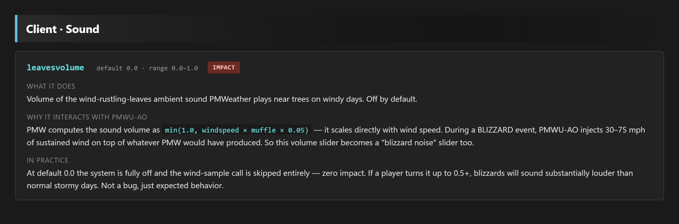 Client · Sound