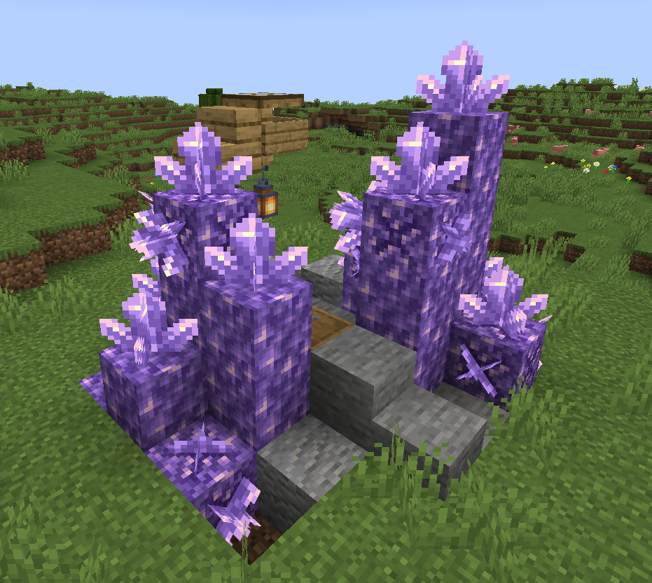 Amethyst crater