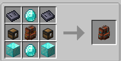 Image of diamond backpack recipe