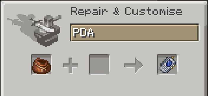 Renaming a Bundle to "PDA" changes it's texture!
