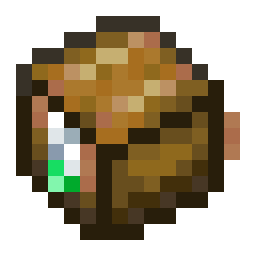 The GUI Item texture of the Emerald Backpack