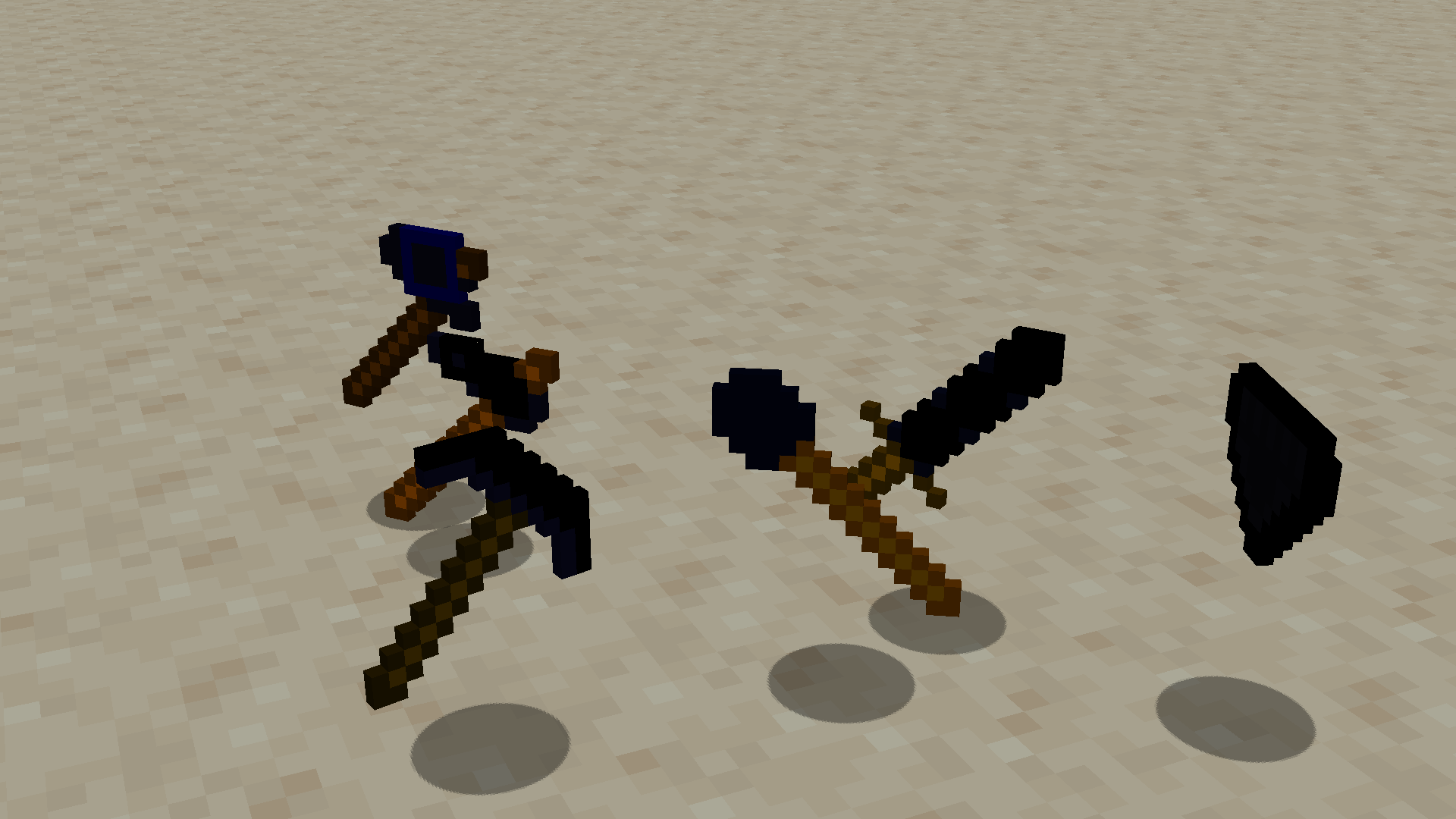 the tools and the ore