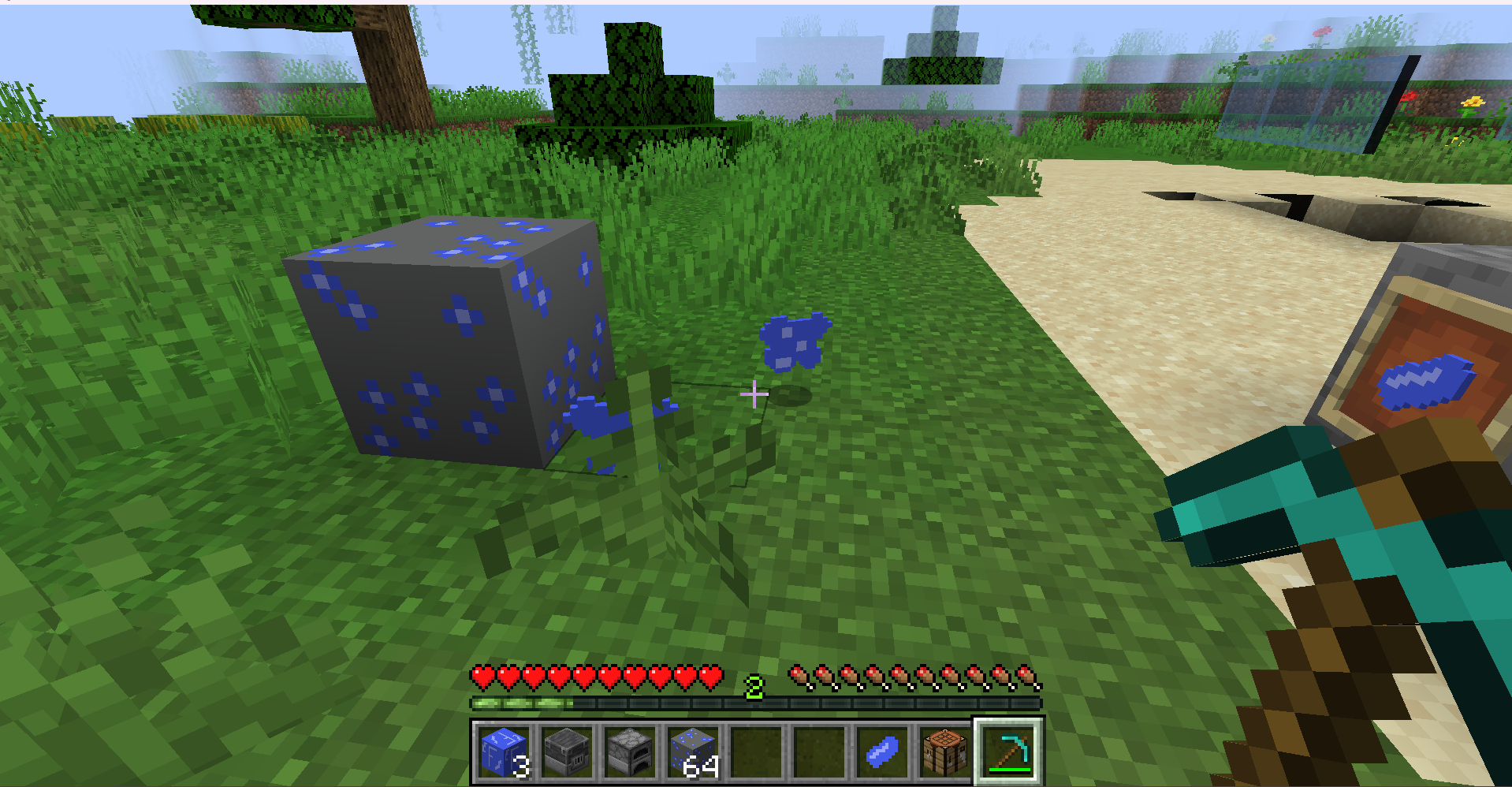 frozenite ore drops.