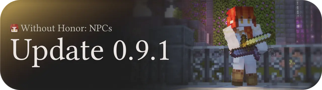 Without Honor Update 0.9.1