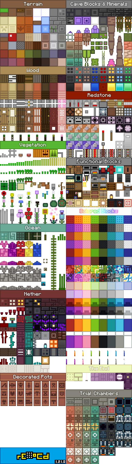 rE-oCd Resource Pack 1.21 Minecraft Texture Pack