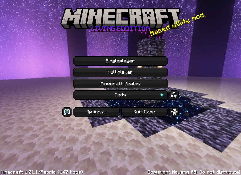 Main Title screen