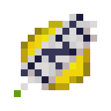 A lemon with a TNT label on it