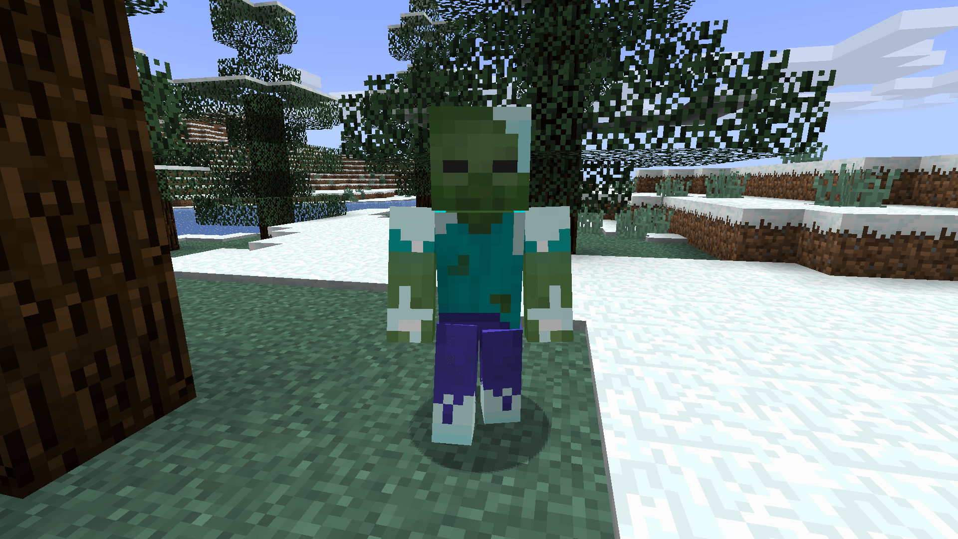 Winter zombie