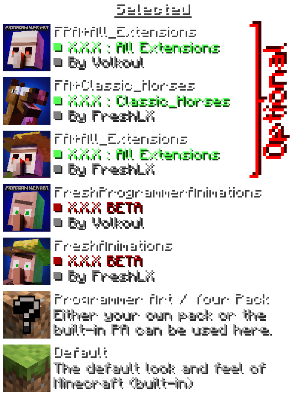 Proper Resource Pack Order