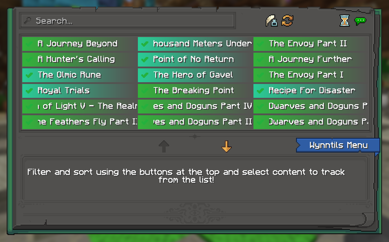 Wynntils Content Book