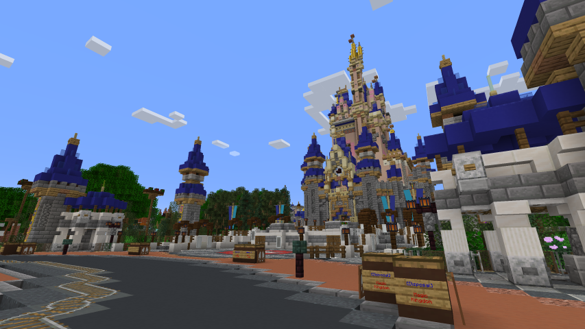 Walt Disney World's Cinderella Castle on MCParks