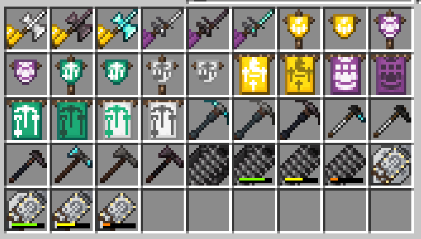 List of items