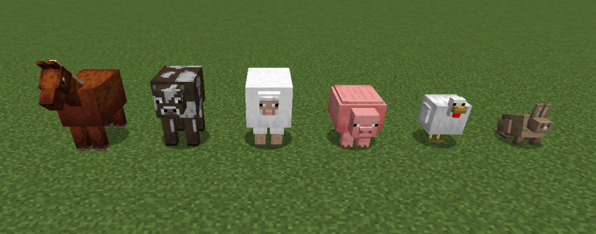 All the different Overweight Animals currently