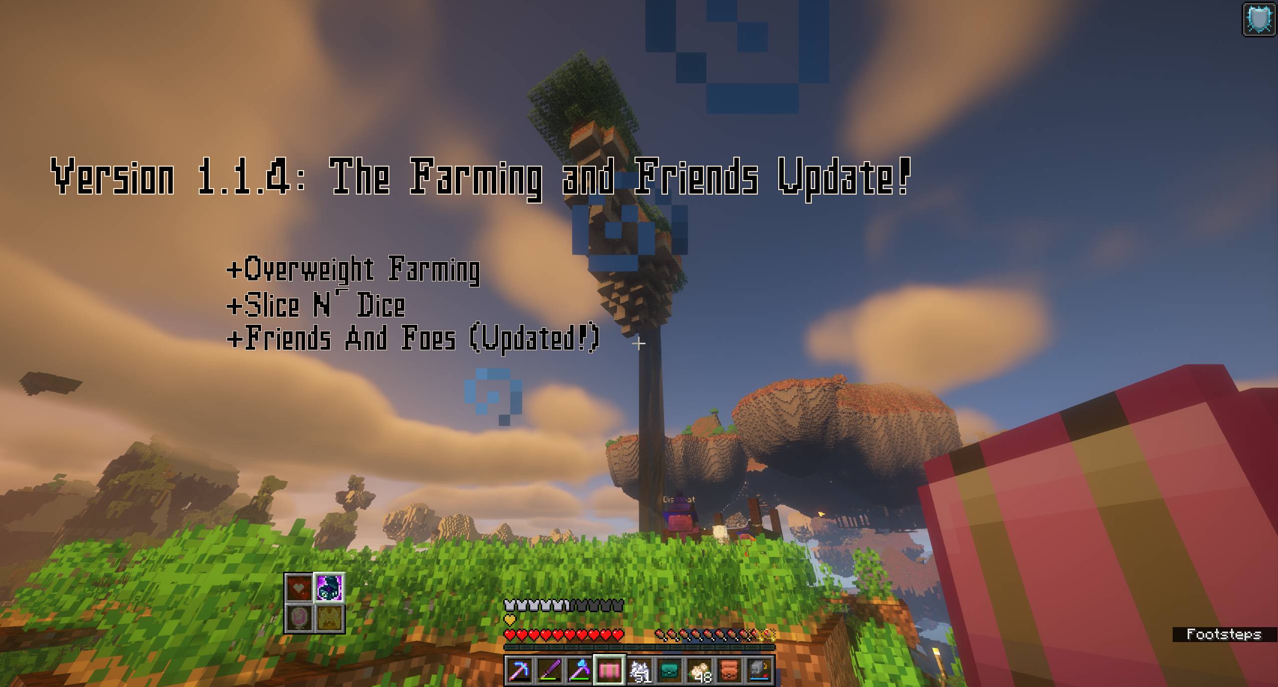 The Farming and Friends Update Banner