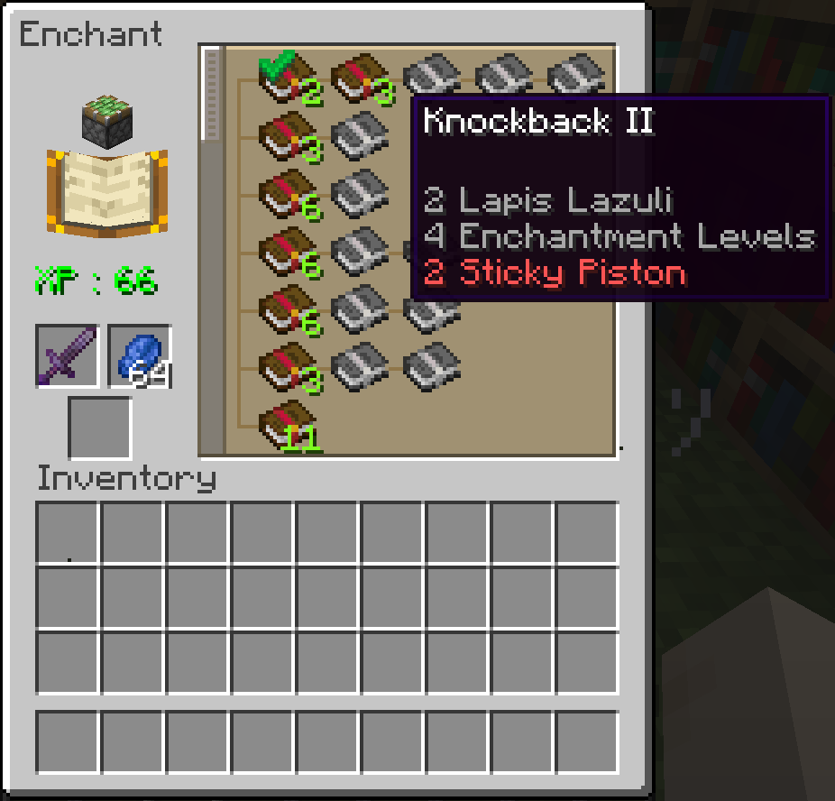 The new Enchanting Ui