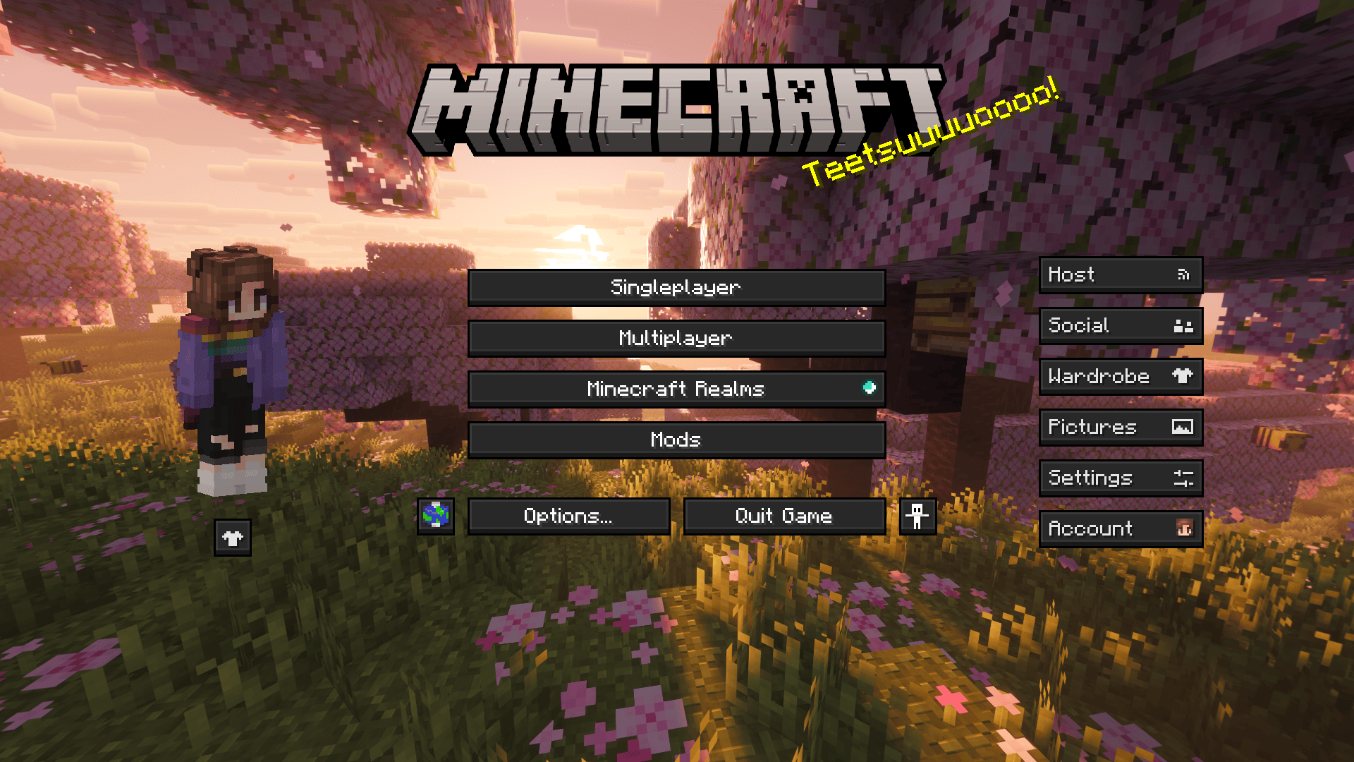 Main Menu Screen