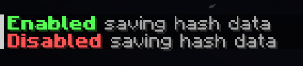 Chaing Hash Saving State