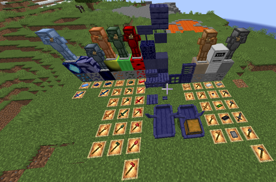 Some stuffs of the mod.
