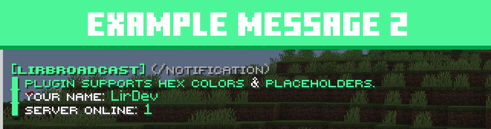 Example message 2