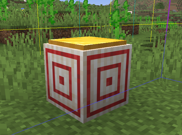 Target BLock with Presure Plate on Top