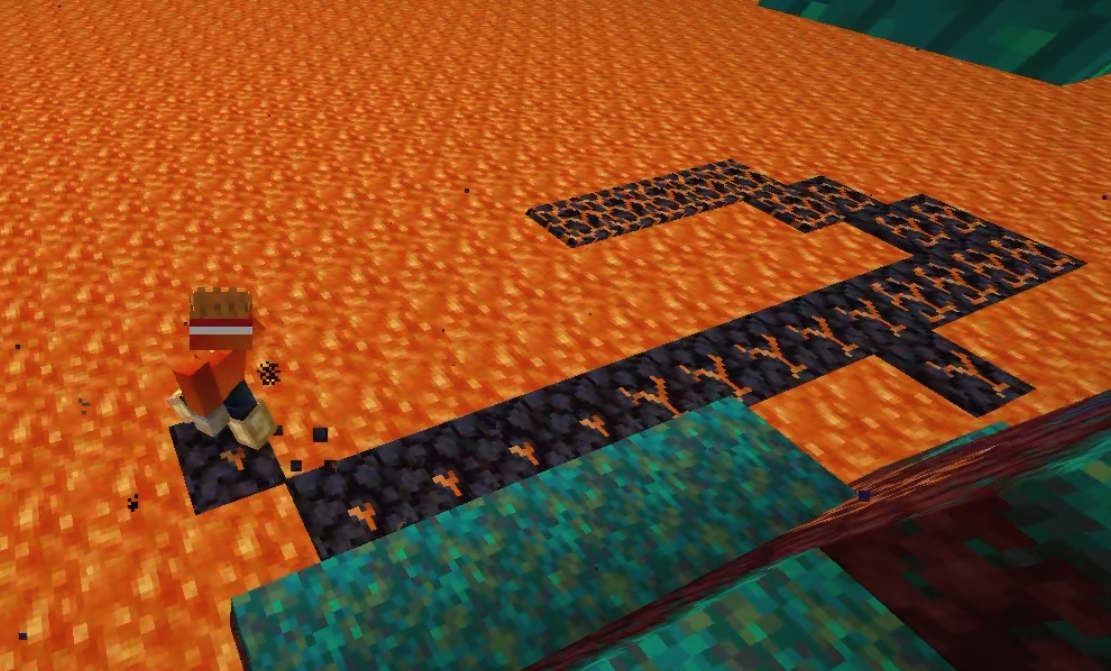 Lava Walker Minecraft Enchantement