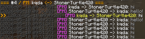 Chat context view