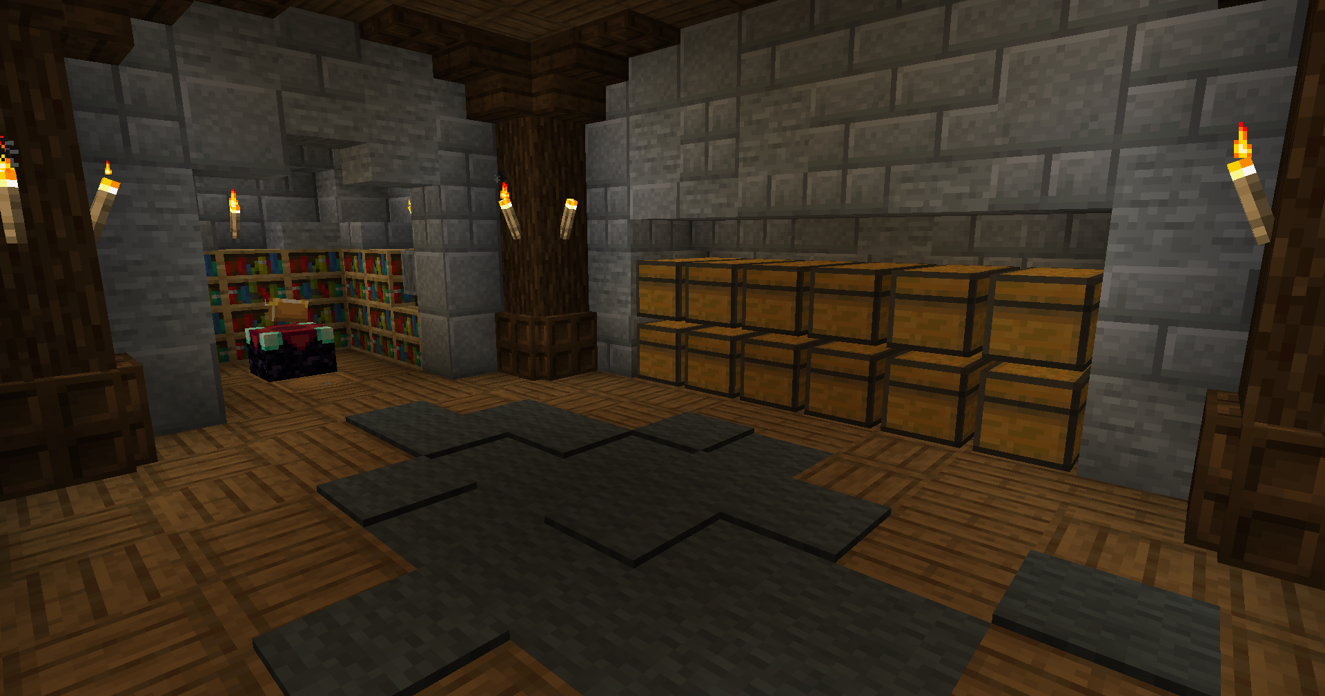 a build made with blocks from chiseled