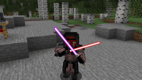 Epic Fight X Dan's Lightsaber mod