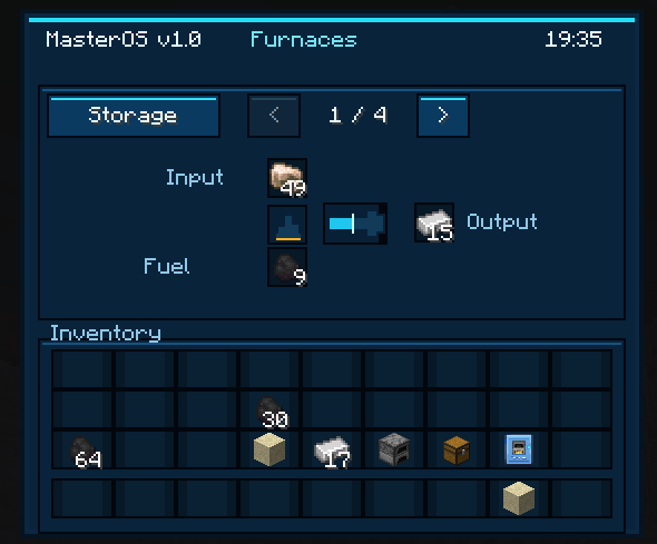 furnace terminal gui