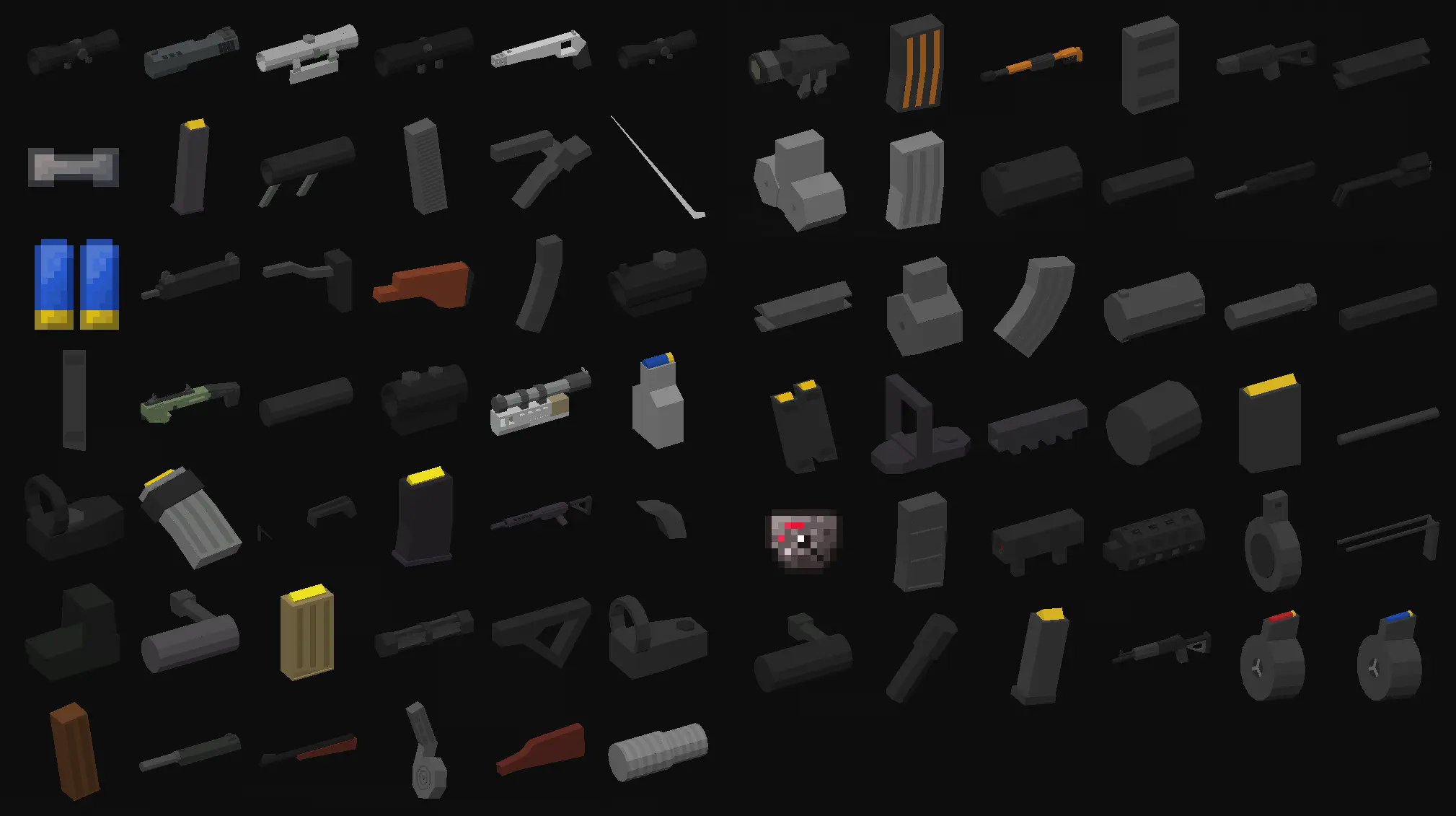 A wide range of attachments.