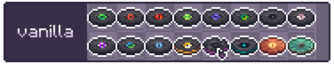 Fresh new textures for the old Minecraft discs!