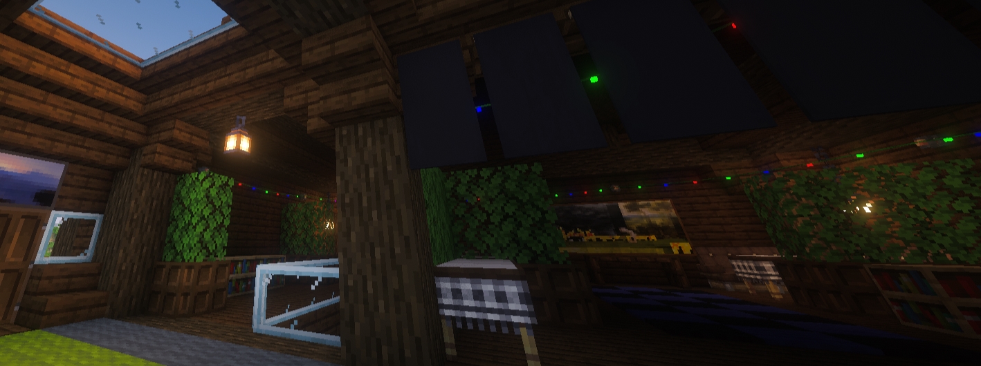 A nice and relaxing lounge, especially thanks to shaders