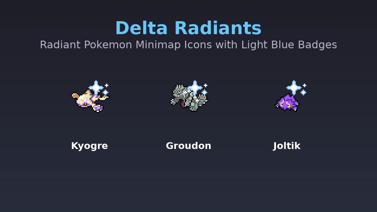 Delta radiants