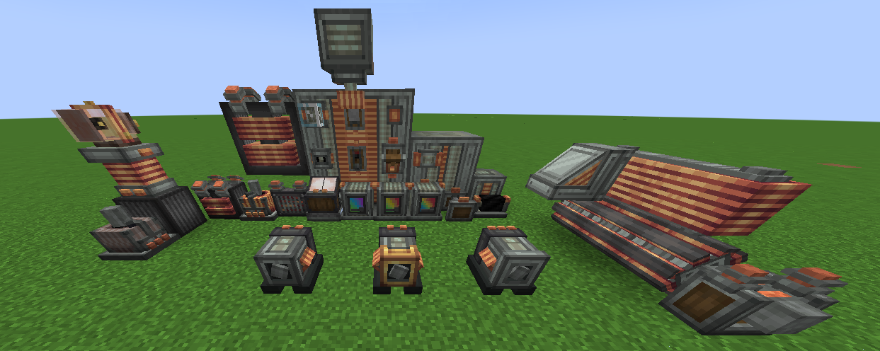 Blocks modified by the resource pack